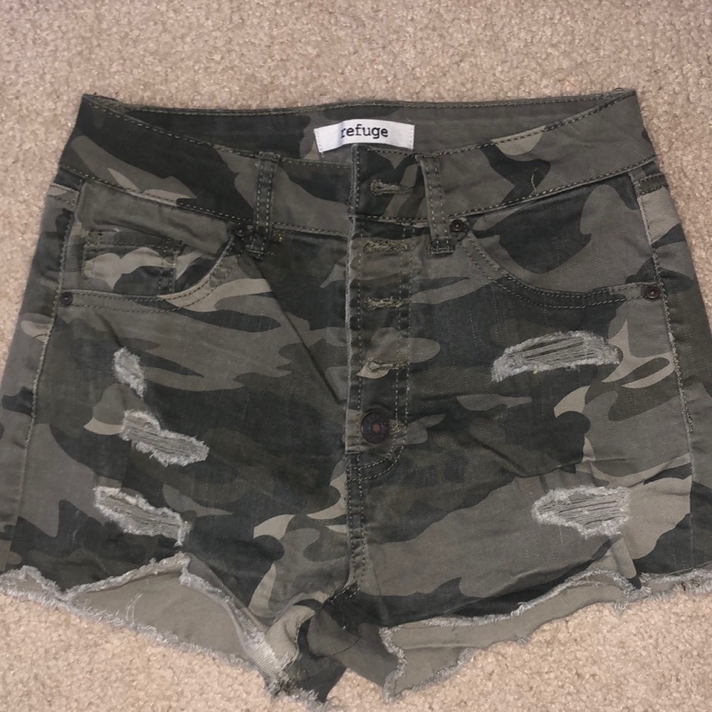 Camo shorts